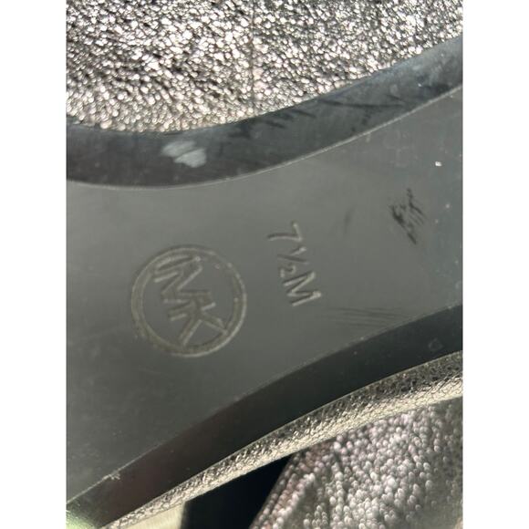 MICHAEL Michael Kors Pointy Pump Sparkle Metallic Shoes Womens Size 7.5M - Picture 7 of 8